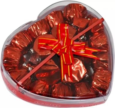 Veg E Wagon Heart Shape Chocolate Gift Box Bars  (145 g)