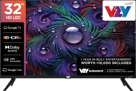 VZY A Series A32HDLG5X 32 inch HD Ready Smart LED TV