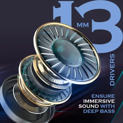 pTron Bassbuds Razer True Wireless Earbuds