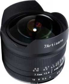7artisans 7.5mm F/2.8 II Fisheye Lens (Canon Mount)