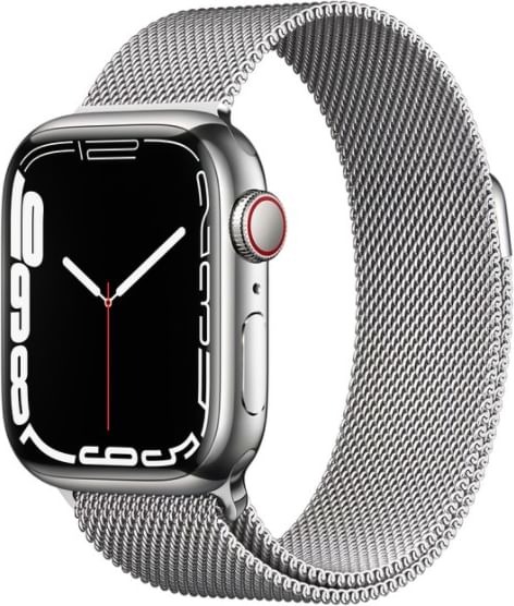 Apple Watch Series 7 Stainless Steel 45 mm (GPS + Cellular) Price in India  2023, Full Specs & Review | Smartprix
