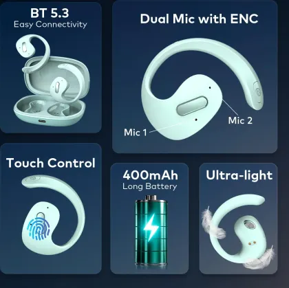 itel Buds Open 100 True Wireless Earbuds