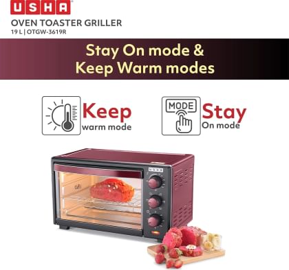 Usha 3619R 19-Litre Oven Toaster Grill