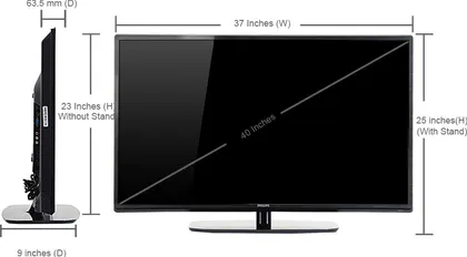 Philips 40PFL4758 98cm (39) LED TV (Full HD)