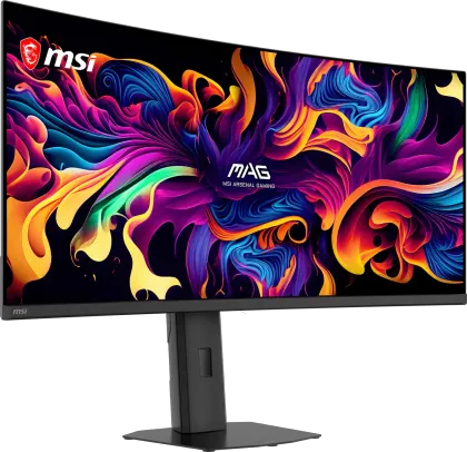 MSI MAG 341CQP QD-OLED X28 34 inch UWQHD Curved Gaming Monitor