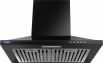 Glen Aqua Plus Black 60 CH60CTAQUA2BFBL Wall Mounted Chimney