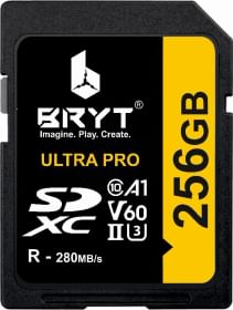 Bryt Ultra Pro 256GB SDXC UHS-II Memory Card
