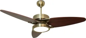 Aerpointfans Flame Brass 1320 mm 3 Blade Ceiling Fan