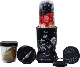Wonderchef Nutri-Blend Bolt 600 W Juicer Mixer Grinder (2 Jars)