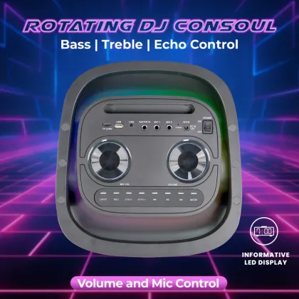 Gizmore Thunder 220W Bluetooth Speaker