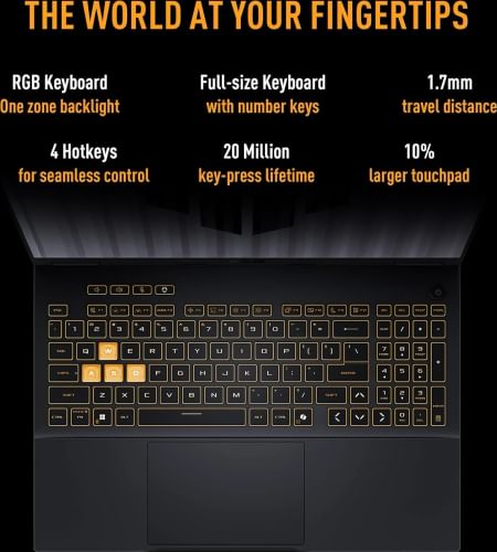 Asus TUF F16 (2026) FX688JHI-TU364WS Gaming Laptop (14th Gen Core i5/ 16GB/ 512GB SSD/ Win11/ 8GB RTX 5050 8GB Graphics)