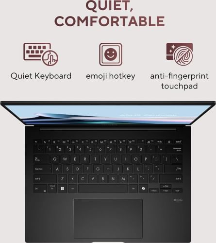 Asus Zenbook 14 UM3406KA-PP240WS Laptop (AMD Ryzen AI 5 340/ 16GB/ 512GB SSD/ Win11 Home)