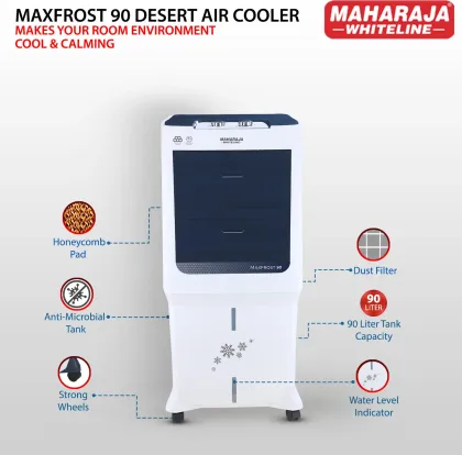 Maharaja Whiteline Maxfrost 90 L Desert Air Cooler
