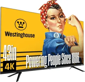 Westinghouse Edgeless 43 inch Ultra HD 4K Smart LED TV (WX43UA4800)