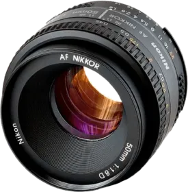 Nikon JAA013DA AF 50 mm F1.8-F22 Lens