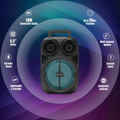 pTron Fusion Stage 20W Bluetooth Speaker
