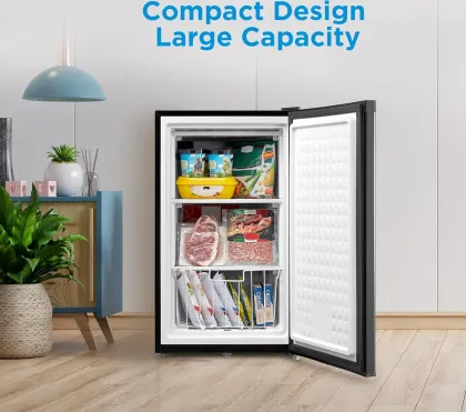 Midea MRU03M2ABB 3 Cu Ft Single Door Upright Freezer