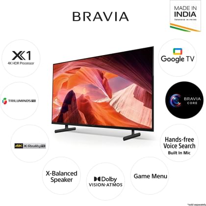 Sony Bravia X80L 50 inch Ultra HD 4K Smart LED TV (KD-50X80L)