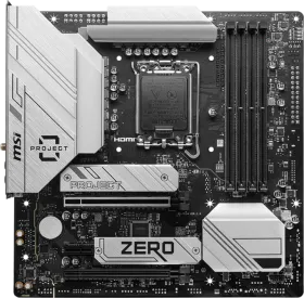 MSI B760M PROJECT ZERO Wi-Fi Motherboard