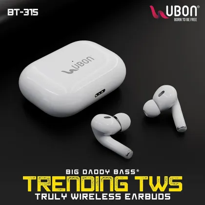 Ubon BT-315 True Wireless Earbuds