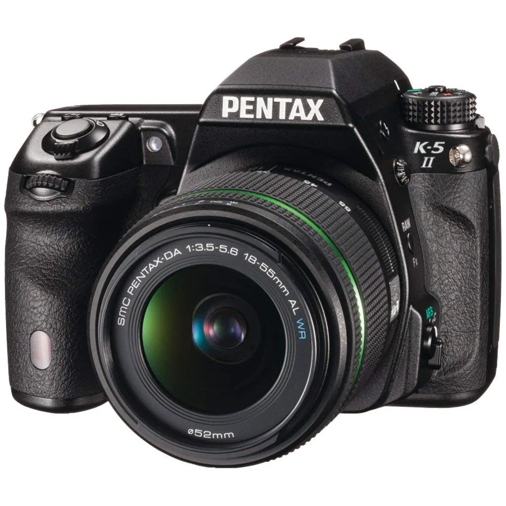 Pentax K-5 II Digital SLR Camera with (SMC DA 18-55mm f/3.5-5.6 AL