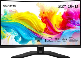 Gigabyte M32QC 32 inch Quad HD Gaming Monitor