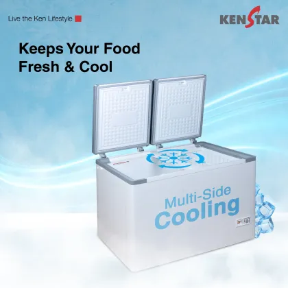 Kenstar 300VCF3DDKS25V1 333 L Double Door Deep Freezer