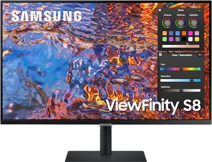 Samsung Viewfinity S8 32 inch Ultra HD 4K Monitor (LS32B800PXW)