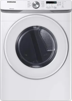 Samsung DVE45T6000W 7.5 cu ft Fully Automatic Front Load Dryer
