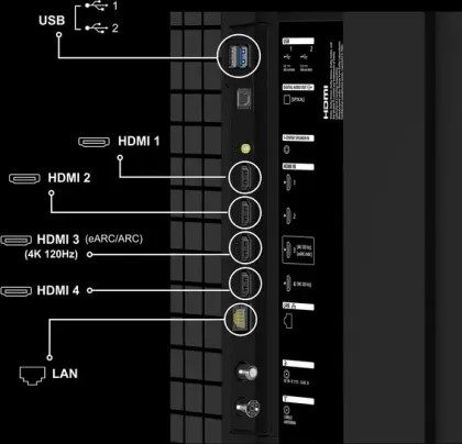 Sony Bravia 5 XR55A 85 inch Ultra HD 4K Smart Mini LED TV (K-85XR55A)
