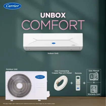 Carrier CAI24EE3R36W1 1.71 Ton 3 Star 2026 Inverter Split AC (ESTER EDGE Gxi Wi-Fi)