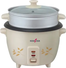 Kenstar KRJ10W4P 1 L Electric Rice Cooker with Steaming Feature
