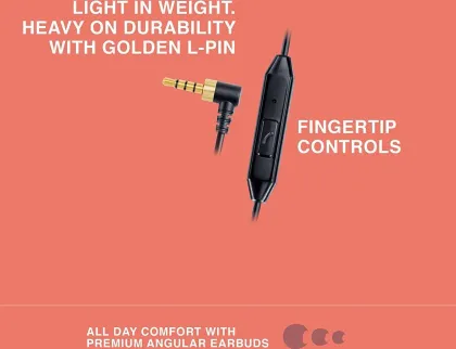 Fingers SoundBoomerang Wired Earphones