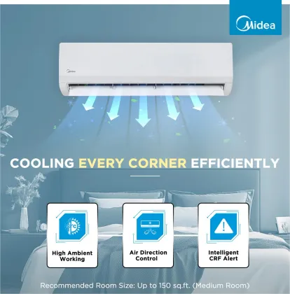 Midea MAI18SR5R36W0 1.5 Ton 5 Star 2026 Inverter Split AC