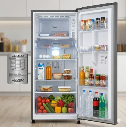 LG GLDS203AIGCF 185 L 3 Star Single Door Refrigerator
