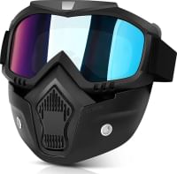 Eliane Goggle Mask Anti Scratch UV Protective Face & Eyewear Windproof Dirt Shield