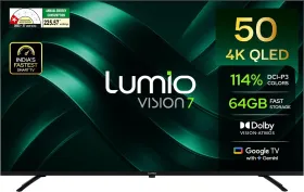 Lumio Vision 7 II 2026 50 inch Ultra HD 4K Smart QLED TV (FTW2-ADSK)