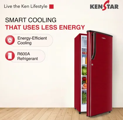 Kenstar 182BD1KS26F0.SW 182 L 1 Star Single Door Refrigerator