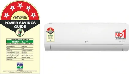 LG AS-Q20JWZE 1.5 Ton 5 Star 2026 Inverter Split AC