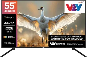 VZY A Series A55UHQG5R 55 inch Ultra HD 4K Smart QLED TV