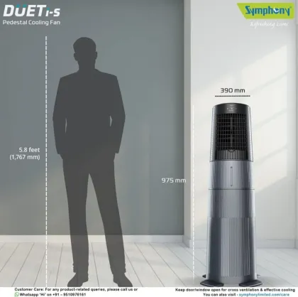 Symphony Duet 5 L Personal Air Cooler