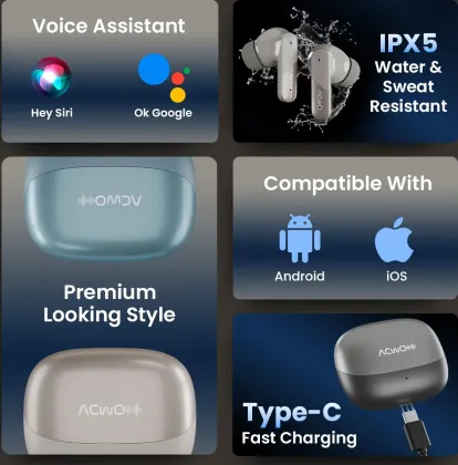 ACWO DwOTS Bliss Pro True Wireless Earbuds