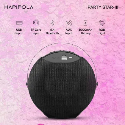 Hapi Pola Party Star III 30W Bluetooth Speaker