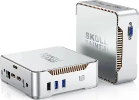Skullsaints Ruby Mini PC (Intel Celeron N5105/ 8 GB RAM/ 256 GB SSD/ Win 11)