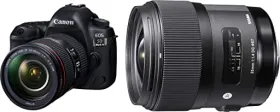 Canon EOS 5D Mark IV 30.4 MP DSLR Camera (Canon 24-105mm is II USM + Sigma 35mm F/1.4 DG)