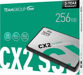 TeamGroup CX2 256GB SATA III Internal Solid State Drive