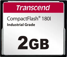 Transcend 180I 2GB Compact Flash Memory Card