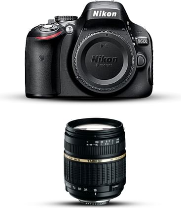 Nikon D5100 with Tamron 18-200mm Lens