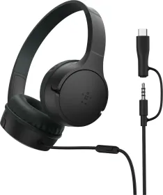 Belkin SoundForm Mini USB C Wired Headphones