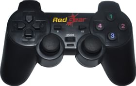 Red Gear PC Wired Controller Gamepad (For PC)